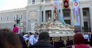 Madrid celebra la festividad de su patrona, La Almudena con la tradicional procesión