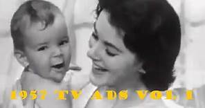 1957 TV Commercials ~ Vol 1