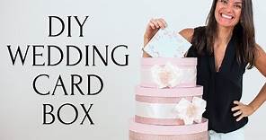 Wedding Cake Card Box | 3 Tier DIY Wedding Card Box Tutorial