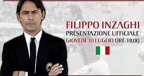 Filippo Inzaghi, Presentazione Ufficiale | ITA | AC Milan Official