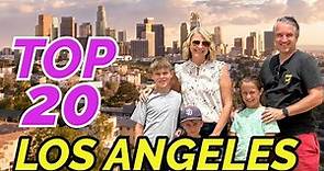 Top 20 places to GO in LOS ANGELES 2024! ULTIMATE City Guide!