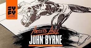 John Byrne Draws Cyclops (Artists Alley) | SYFY WIRE