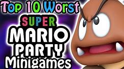 Top 10 Worst Super Mario Party Minigames