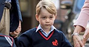 El príncipe Jorge de Cambridge empieza el colegio