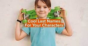 Cool Last Names For Your Characters