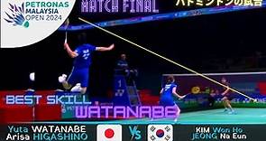 Kim/Jeong (KOR) vs Watanabe/Higashino (JPN) | Final | Malaysia Open 2024 Badminton