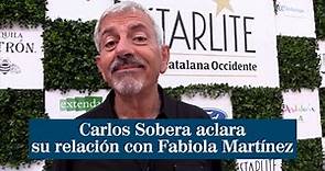 Carlos Sobera aclara su relación con Fabiola Martínez, ex mujer de Bertín Orborne