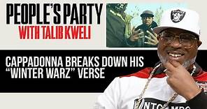 Cappadonna Raps His “Winter Warz” Verse With Kweli & Breaks Down Its Lyrics | People's Party Clip