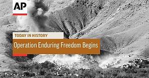 Operation Enduring Freedom Begins - 2001 | Today in History | 7 Oct 16
