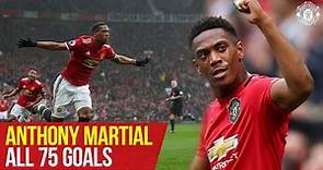 Anthony Martial reaches 75 goals for Manchester United | Every Goal