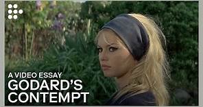 Video Essay: "Coming Apart: Jean-Luc Godard’s CONTEMPT"