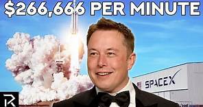 How Much Money Elon Musk Makes Every Minute