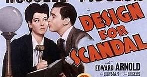 Design For Scandal (1941) Rosalind Russell, Walter Pidgeon, Edward Arnold