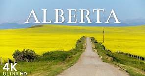 An Overview of Alberta | 4K aerial views of the province | Alberta, Canada