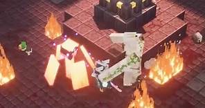 Minecraft Dungeons Wildfire Miniboss Fight (Hovering Inferno)