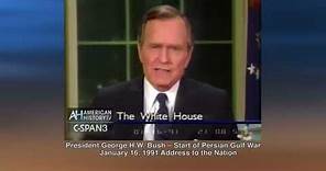 George H.W. Bush anuncia el Nuevo Orden Mundial (1991)
