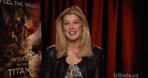 Rosamund Pike - Wrath of the Titans Interview with Tribute
