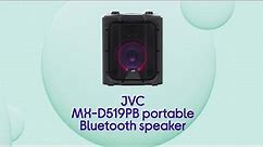 JVC MX-D519PB Portable Bluetooth Speaker - Black - Product Overview - Currys PC World