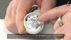 GE Dryer Repair - How to Replace the Rotary Knob