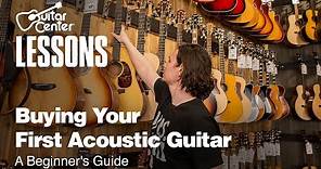 Buying Your First Acoustic Guitar (5 Things You MUST Consider) | A Beginner's Guide