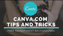 How to Make a Transparent Background on Canva.com for Free