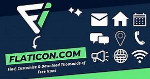 How to use flaticon.com | Find, Customize & Download Thousands of Free Icons