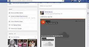 How To Share/Upload Mp3 Files On Facebook