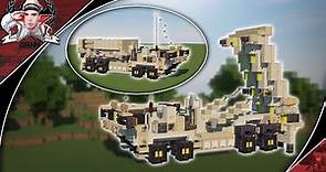 Minecraft: Modern Terminal High Altitude Area Defense (THAAD) | Missile Defense System Tutorial