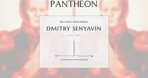 Dmitry Senyavin Biography - 18/19th-century Russian naval officer