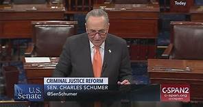 U.S. Senate-Senator Chuck Schumer on Criminal Justice Reform