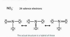 Drawing Lewis Structures: Resonance Structures - Chemistry Tutorial