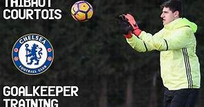 Thibaut Courtois / Goalkeeper Training / Chelsea Fc !