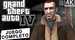 Grand Theft Auto IV - Todas las misiones (Juego completo en 4K)