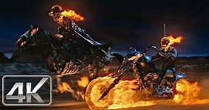 Ghost Rider & Carter Slade "Ultima Cabalgada" | LATINO (4k-HD) | Ghost Rider 2007