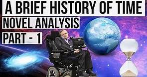 English Novel - A brief History of Time by Stephen Hawking Part 1 Complete analysis in Hindi