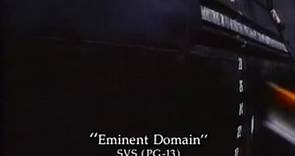 Eminent Domain - Trailer (Englisch)