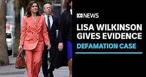 Lisa Wilkinson on the stand in Bruce Lehrmann's defamation case | ABC News