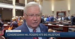 Congressman Hal Rogers hits big milestone