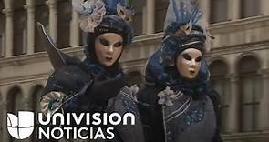 Dos francesas ganan el concurso de disfraces del Carnaval de Venecia