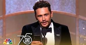 James Franco Wins Best Actor, Musical or Comedy at the 2018 Golden Globes