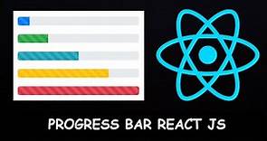Cómo Hacer un Progress Bar Básico con Bootstrap en React JS || Tutorial en Español (2020)