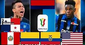 Napoli Vs Atalanta En vivo | Donde Ver el Napoli vs Atalanta En Vivo, Chucky Lozano Semifinal Copa