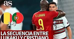 EURO 2020 | BÉLGICA 1- PORTUGAL 0: La íntima y preciosa secuencia entre LUKAKU y CRISTIANO | AS