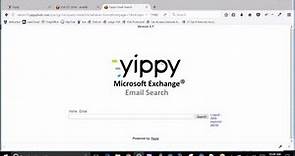 Yippy - Microsoft Exchange Search with EASE 360 Platform