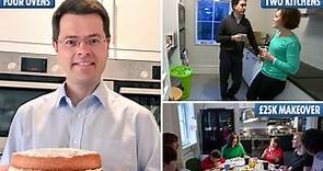 Ed Miliband and wife in the ‘tiny and sparse’ kitchen of his North London home – friends revealed it was actua
