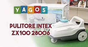 Nuovo pulitore automatico piscina Intex ZX100 28006EX 28006 unboxing e montaggio