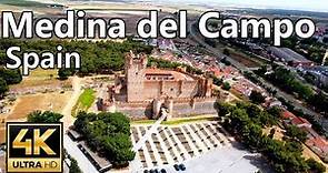 Medina del Campo walk Castle | Virtual Tour | Spain | Walking tour | 4k.