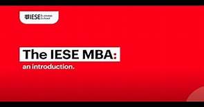 IESE MBA Program Overview