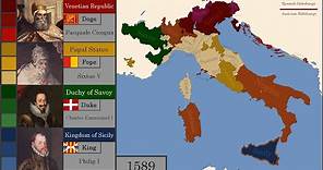 The History of Italy : Every Year