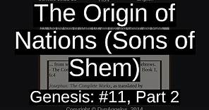 The Origin of Nations (Sons of Shem)